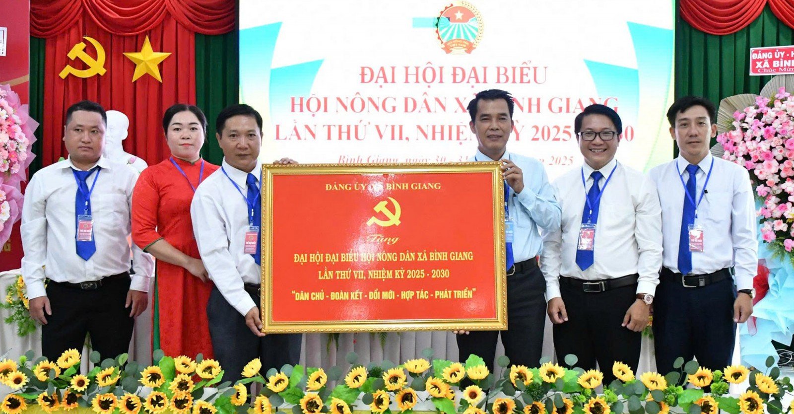 Gần 6 tỷ đồng hỗ trợ vật tư nông nghiệp cho nông dân xã Bình Giang