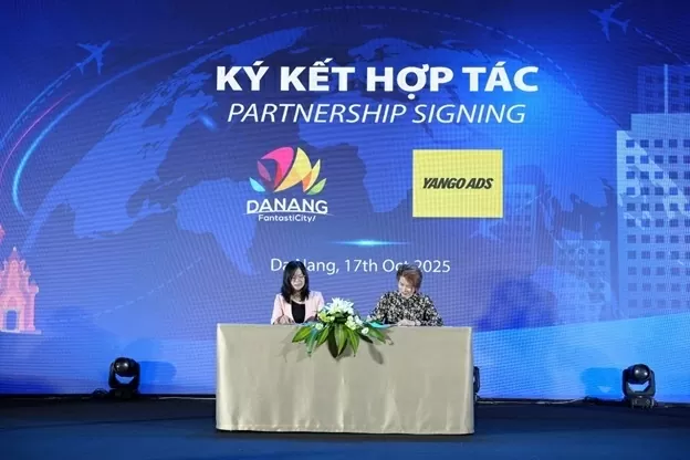 Η Yango Ads υπογράφει στρατηγικό μνημόνιο συνεργασίας με το Κέντρο Προώθησης Τουρισμού Da Nang Yango Ads ký kết biên bản ghi nhớ chiến lược với Trung tâm xúc tiến du lịch Đà Nẵng