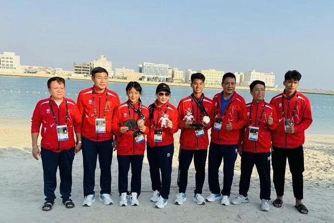 Thành tích của các vận động viên hiện đang tập huấn tại Trường Đại học TDTT Bắc Ninh trong Đại hội Thể thao trẻ Châu Á (AYG) lần thứ 3 – 2025 - Ảnh 3.