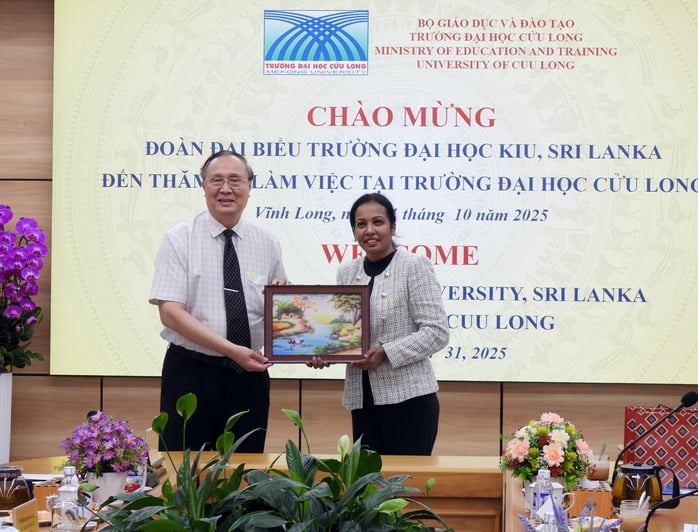 Một trường đại học ở Sri Lanka muốn hợp tác với Trường ĐH Cửu Long  - Ảnh 3.