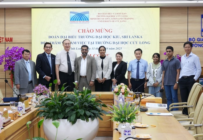 Một trường đại học ở Sri Lanka muốn hợp tác với Trường ĐH Cửu Long  - Ảnh 4.