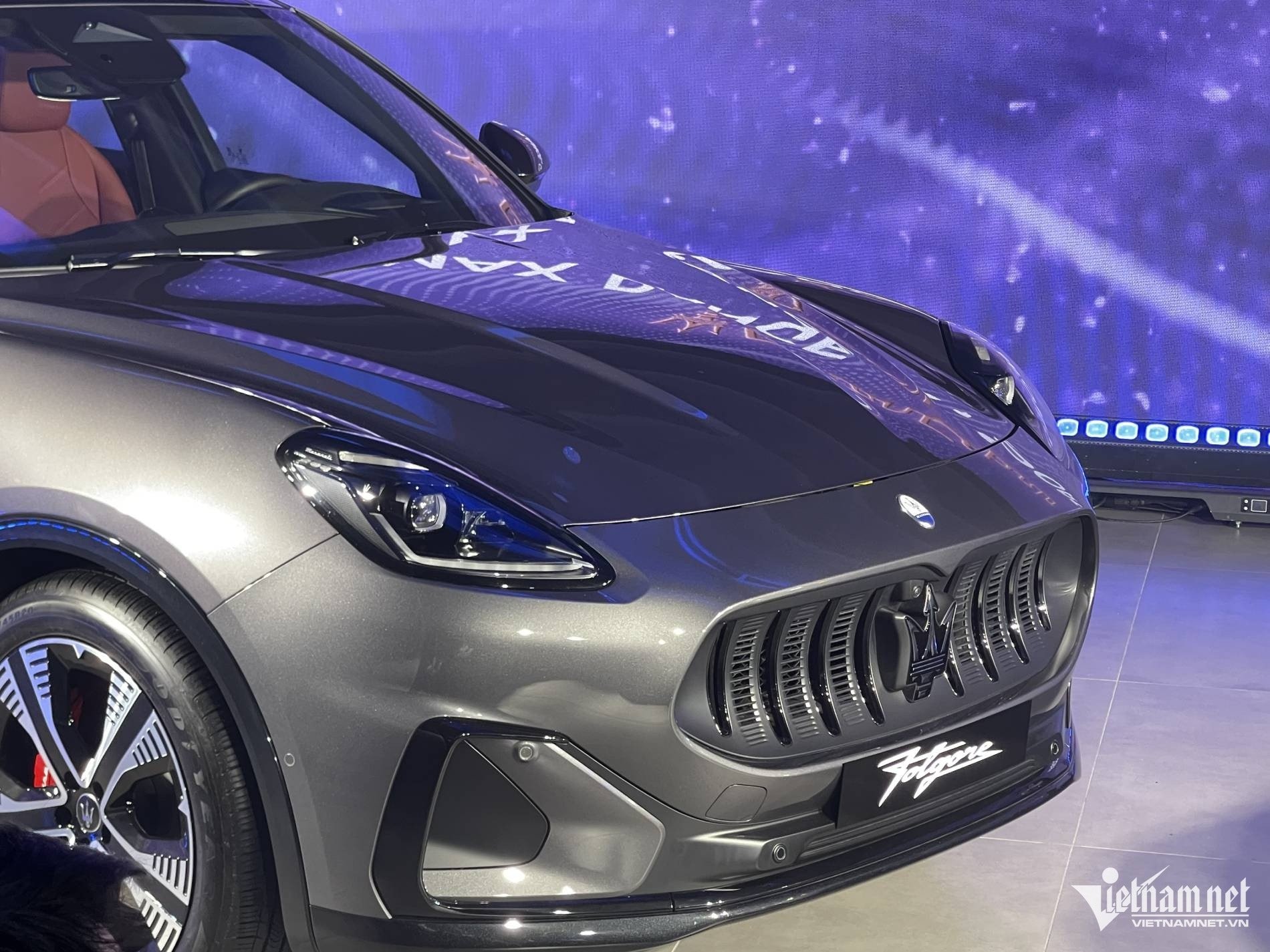 Το Grecale Folgore είναι το πρώτο ηλεκτρικό SUV της μάρκας, που αναπτύχθηκε στην παραδοσιακή πλατφόρμα Grecale. Φωτογραφία: Hoang Hiep