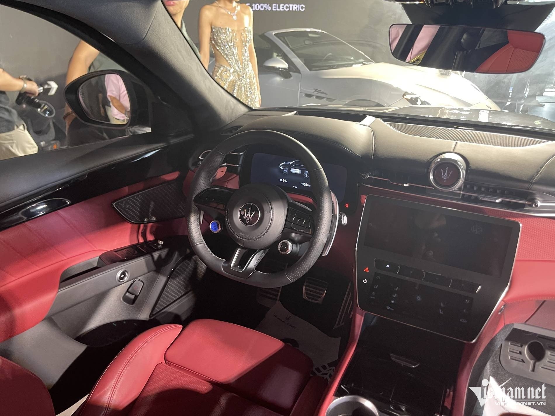 Το Grecale Folgore είναι το πρώτο ηλεκτρικό SUV της μάρκας, που αναπτύχθηκε στην παραδοσιακή πλατφόρμα Grecale. Φωτογραφία: Hoang Hiep