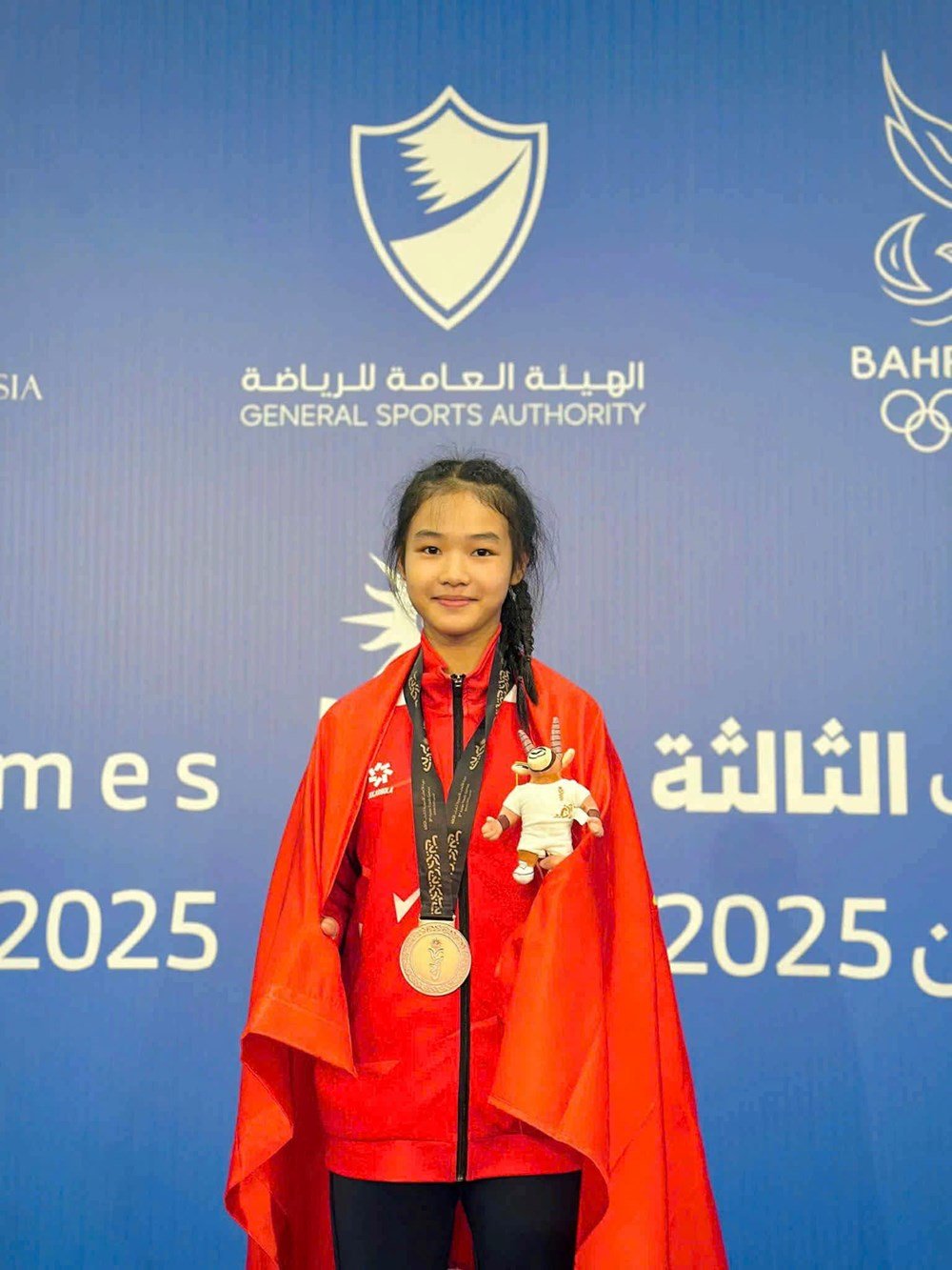 Bac Ninh University of Physical Education and Sports bidrog med 1 silvermedalj och 2 bronsmedaljer vid AYG 2025 - foto 1