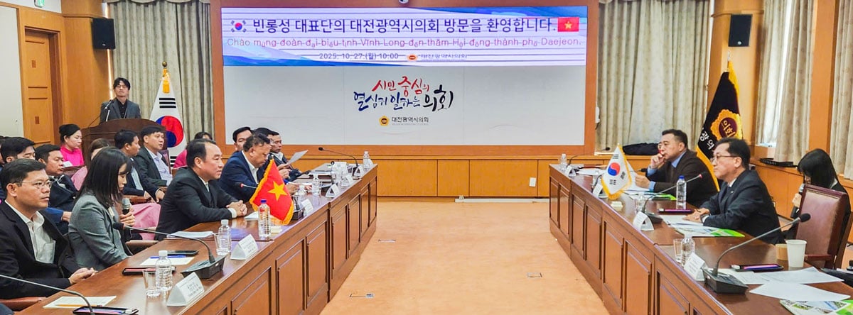 Đoàn công tác của tỉnh Vĩnh Long có các buổi làm việc hiệu quả với chính quyền, tập đoàn, doanh nghiệp lớn của Hàn Quốc.