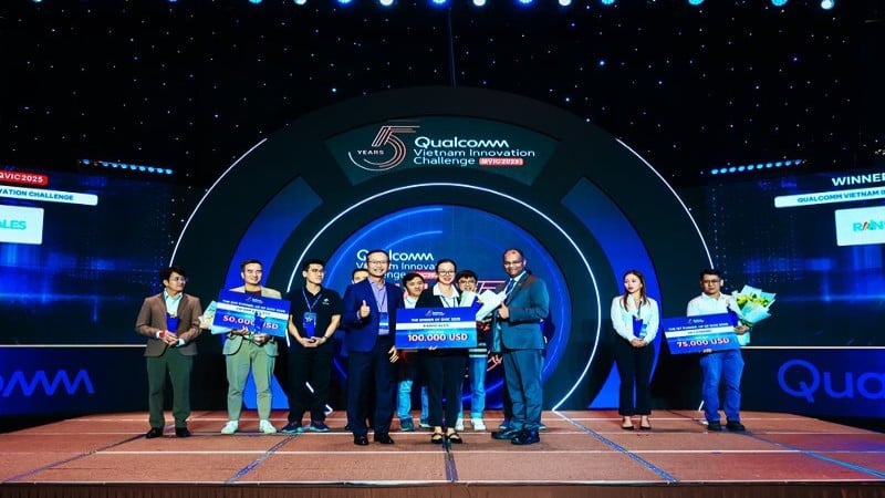 Finala Qualcomm Vietnam Innovation Challenge 2025.