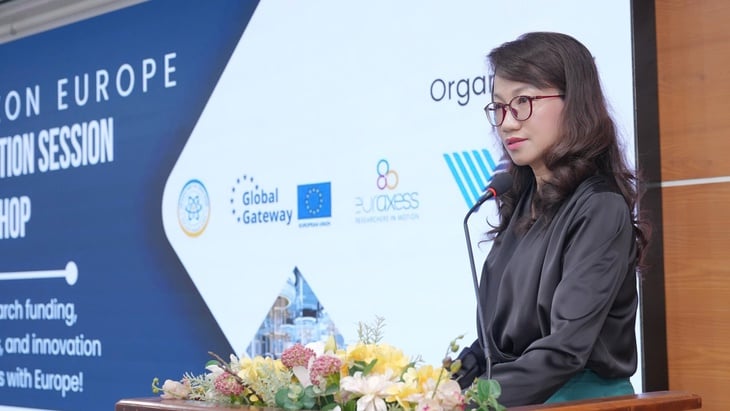 Több mint 95 milliárd euró értékű kutatási programokhoz való hozzáférés lehetősége vietnami tudósok számára - 3. kép. Cơ hội tiếp cận chương trình nghiên cứu hơn 95 tỉ euro cho giới khoa học Việt Nam - Ảnh 3.