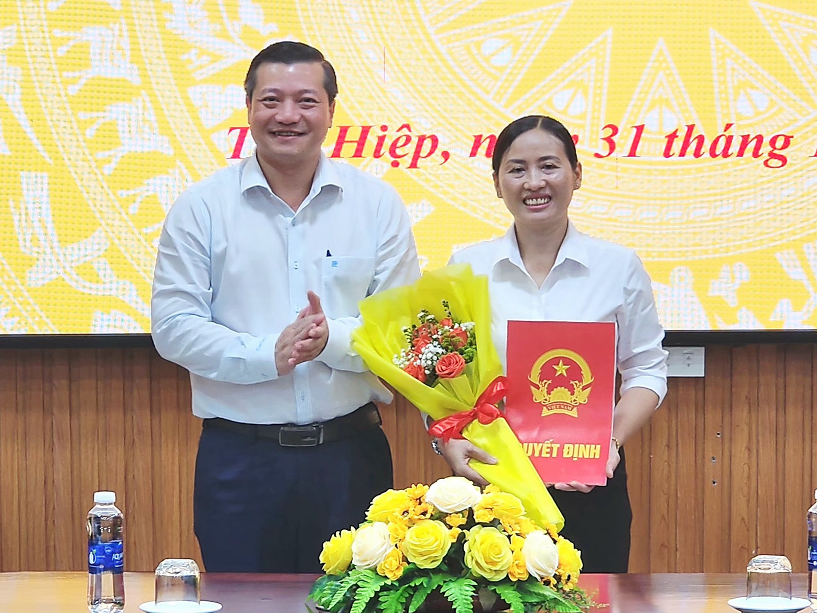 លោកស្រី Vo Thi Phuong កាន់តំណែងជាអនុប្រធានក្រុមប្រឹក្សាប្រជាជនឃុំ Tan Hiep អាណត្តិ 2021 - 2026