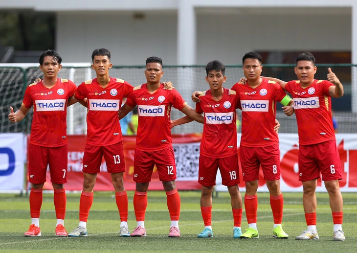 5 đội sớm giành vé vào tứ kết Giải bóng đá công nhân, viên chức Việt Nam - Ảnh 1.