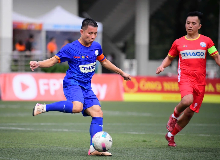 5 đội sớm giành vé vào tứ kết Giải bóng đá công nhân, viên chức Việt Nam - Ảnh 4.