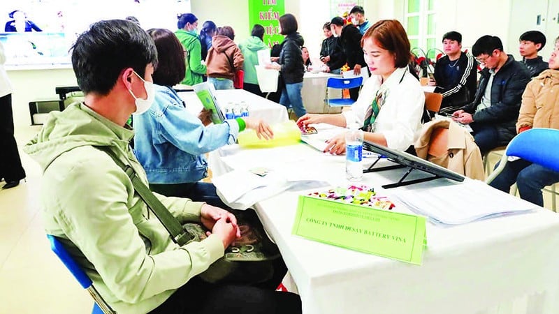 বাক নিনহ-এ কর্মীদের জন্য চাকরির পরামর্শ।