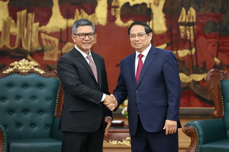 Thủ tướng Phạm Minh Chính tiếp Đại sứ Indonesia - Ảnh 1.