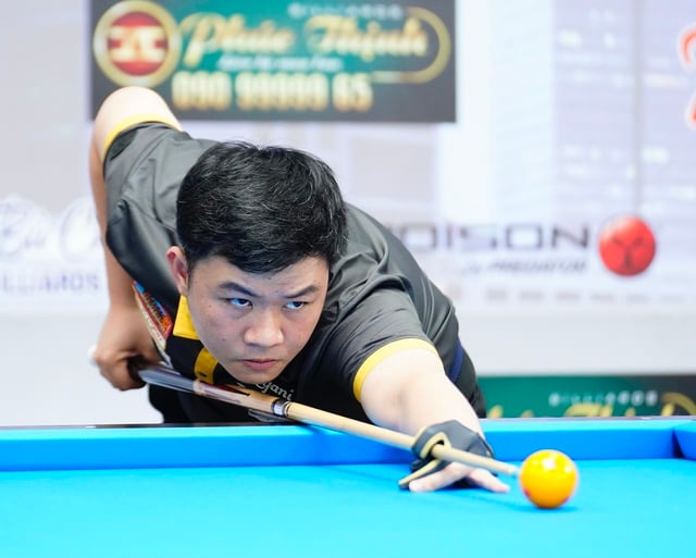 Billiards: Đánh bại đương kim vô địch quốc gia, Bao Phương Vinh đăng quang ấn tượng- Ảnh 1.