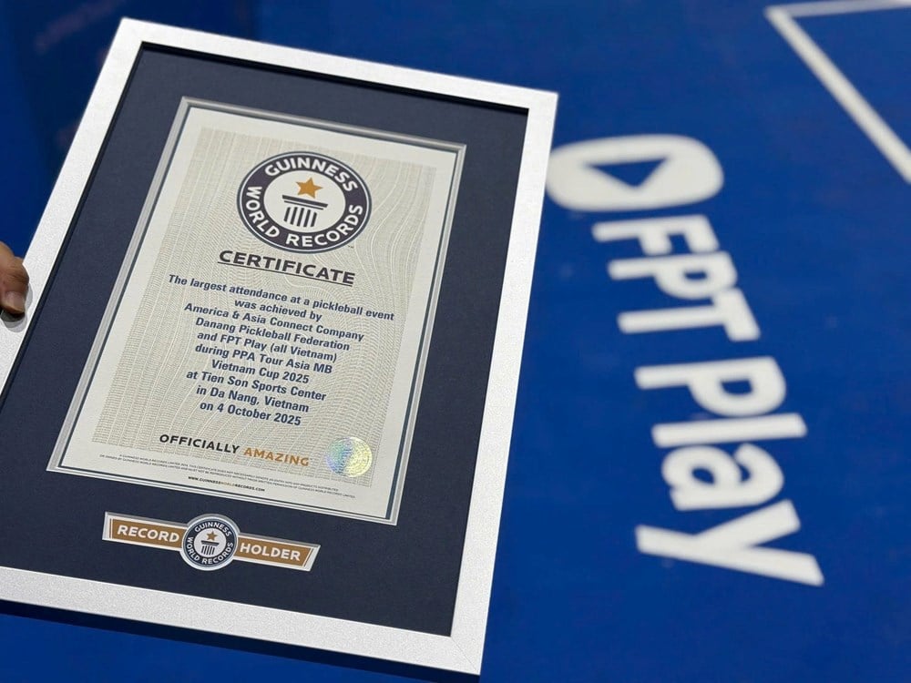 Wietnamski pickleball ustanawia rekord Guinnessa - zdjęcie 2