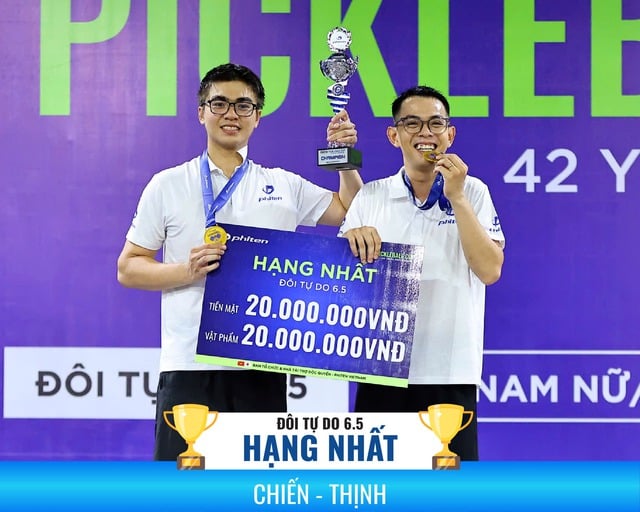 Ươm mầm cho các tài năng nhí ở giải pickleball Phiten Cup 2025- Ảnh 6.