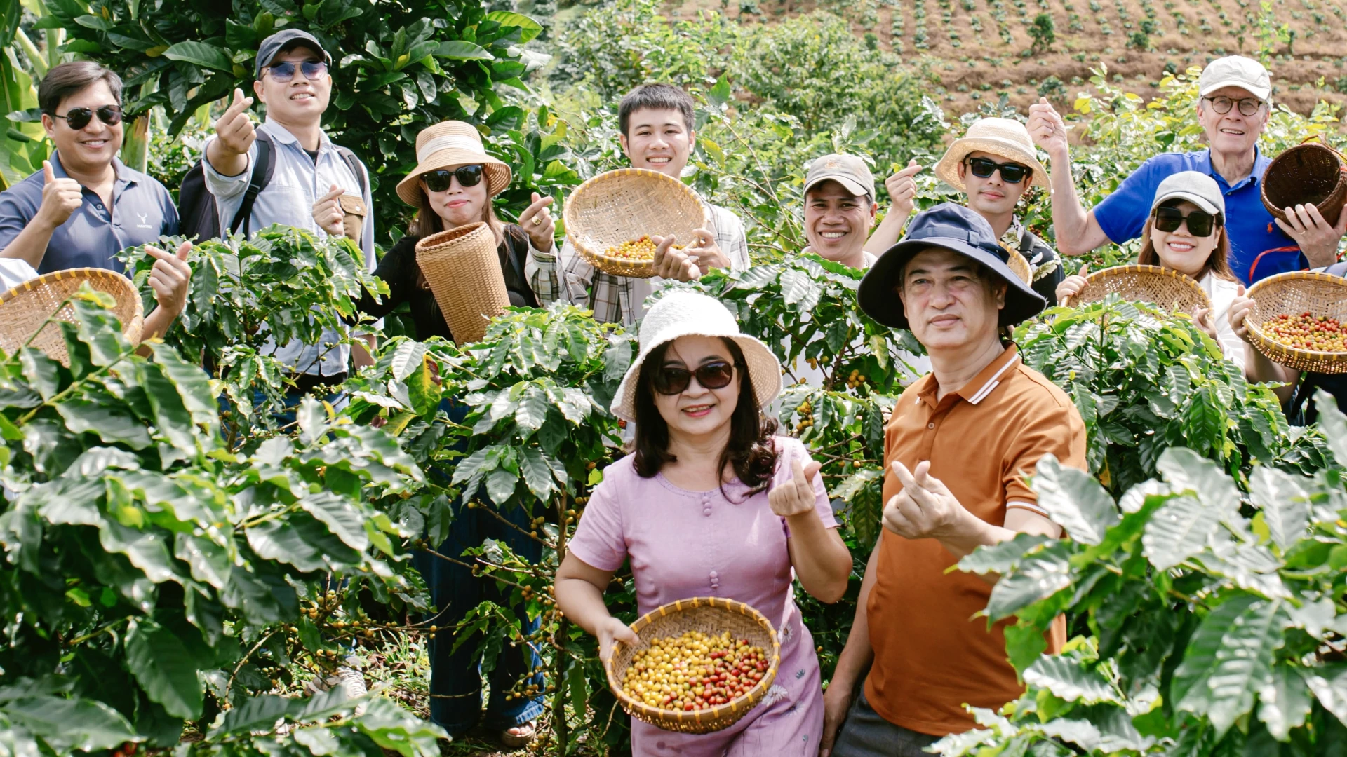 Khe Sanh coffee tour helps tourists experience local agricultural products - Photo: Q.N
