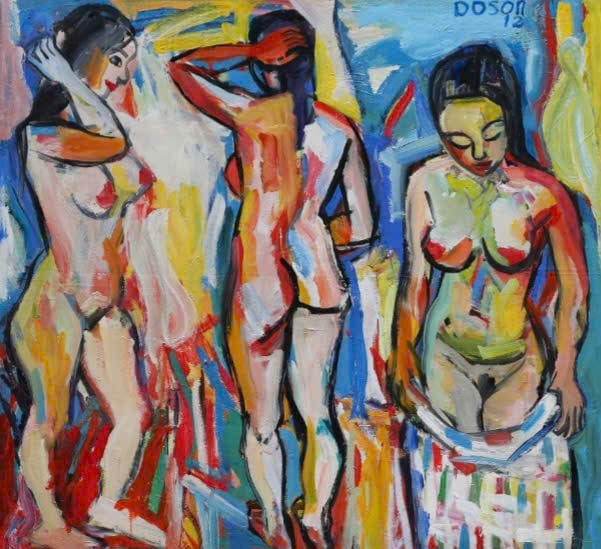 Xem tranh nude của họa sĩ 82 tuổi Đỗ Sơn

- Ảnh 1.