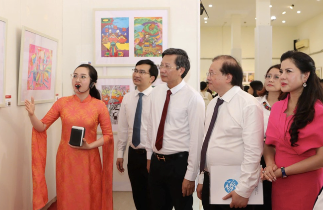 44 giải thưởng được trao tại Cuộc thi và Triển lãm Tranh Thiếu nhi Toàn quốc 2025 - Ảnh 7.