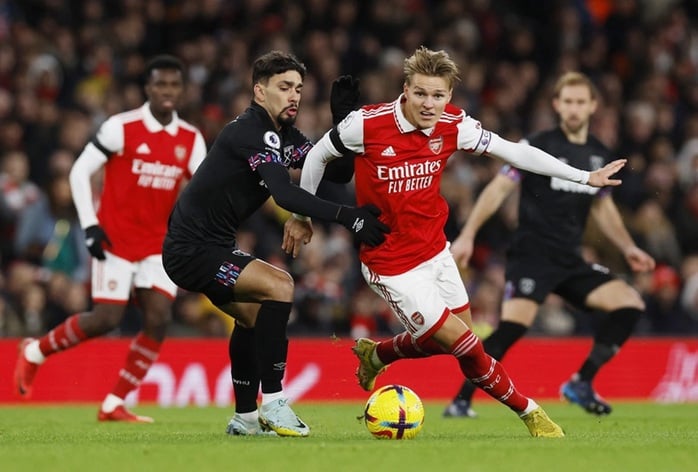 Soi tỉ số trận Arsenal - West Ham: Phá bỏ vận đen trận derby London - Ảnh 1.