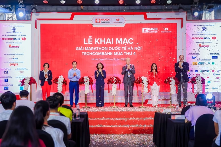Hà Nội Marathon Techcombank 2025: Bước chạy kết nối cộng đồng, lan tỏa giá trị nhân văn- Ảnh 1.
