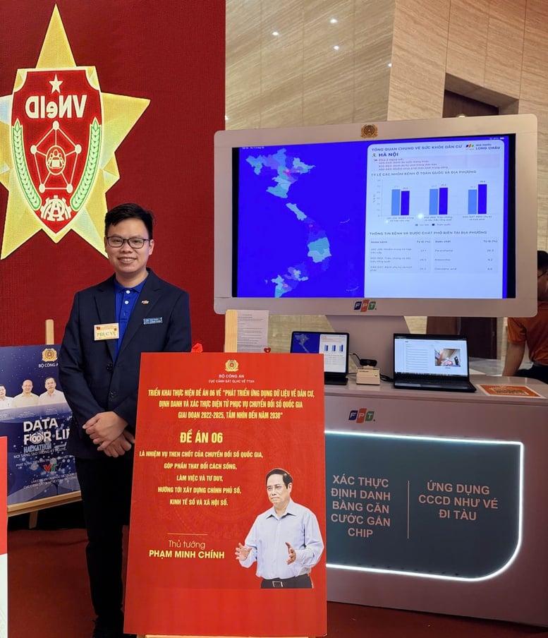 FPT góp dấu ấn tại Đại hội Đảng bộ Công an Trung ương: Ứng dụng dữ liệu dân cư vì Chính phủ số, xã hội số- Ảnh 4.