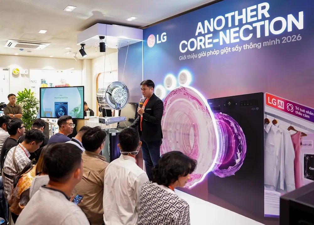 LG Electronics announces new washing and drying technologies
