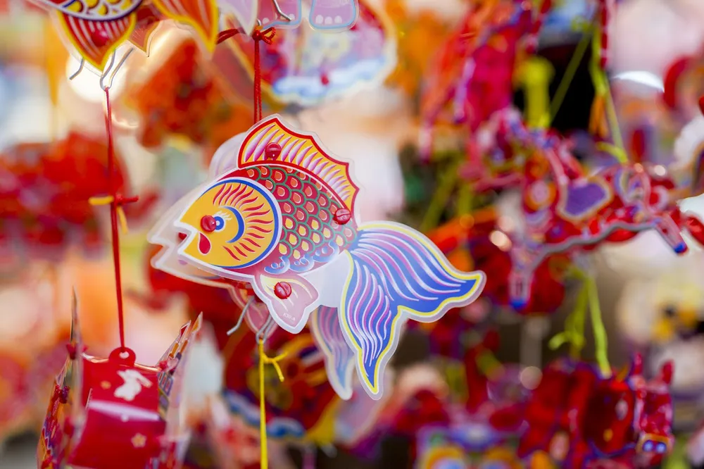 Lentera Festival Pertengahan Musim Gugur tahun 2025. Foto: DUNG PHUONG