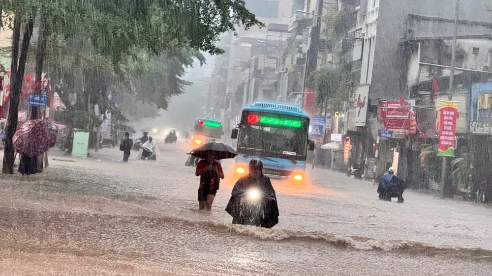 Many places in the North have heavy rain over 400mm. Illustrative photo