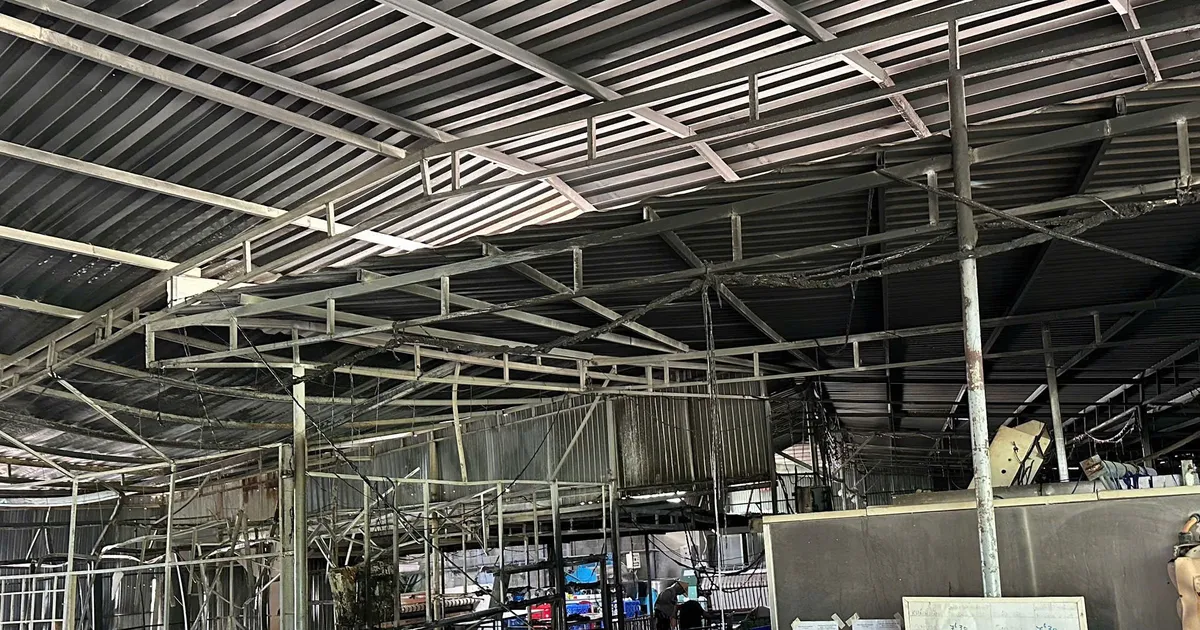 Lâm Đồng: Cháy cơ sở giặt ủi xây dựng trái phép trên đất nông nghiệp