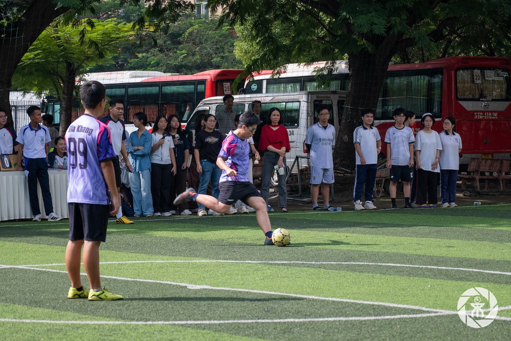 Gay cấn, hấp dẫn giải thể thao học sinh Trường THPT chuyên Trần Đại Nghĩa- Ảnh 9.