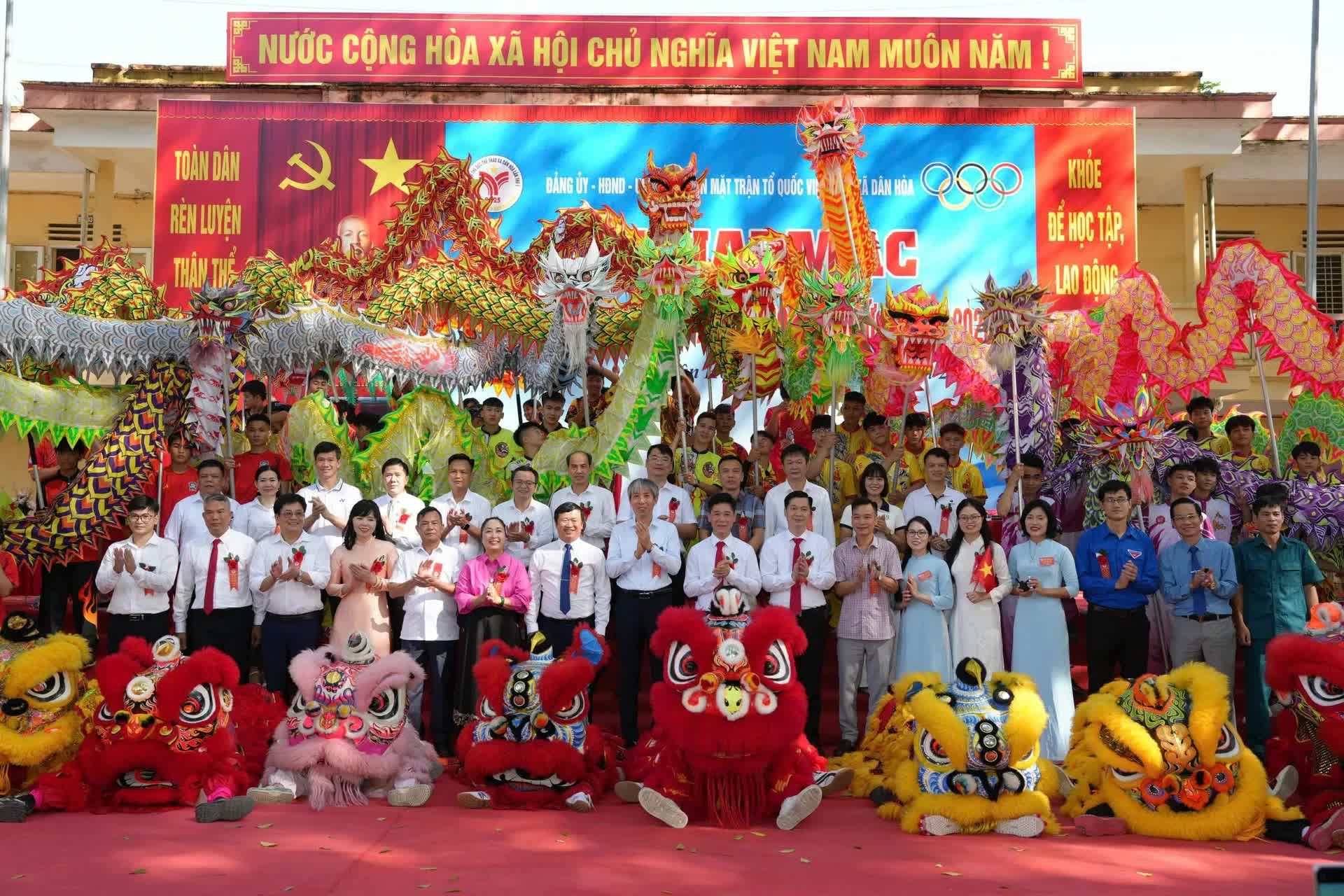 Xã Dân Hòa: Sôi nổi Đại hội Thể dục Thể thao lần thứ I- Ảnh 8.