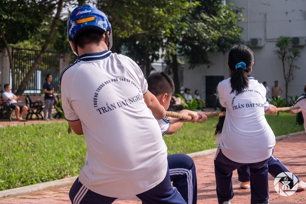 Gay cấn, hấp dẫn giải thể thao học sinh Trường THPT chuyên Trần Đại Nghĩa- Ảnh 7.