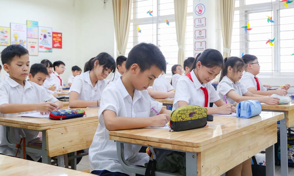 Học sinh cấp tiểu học trên địa bàn TP Hà Nội.