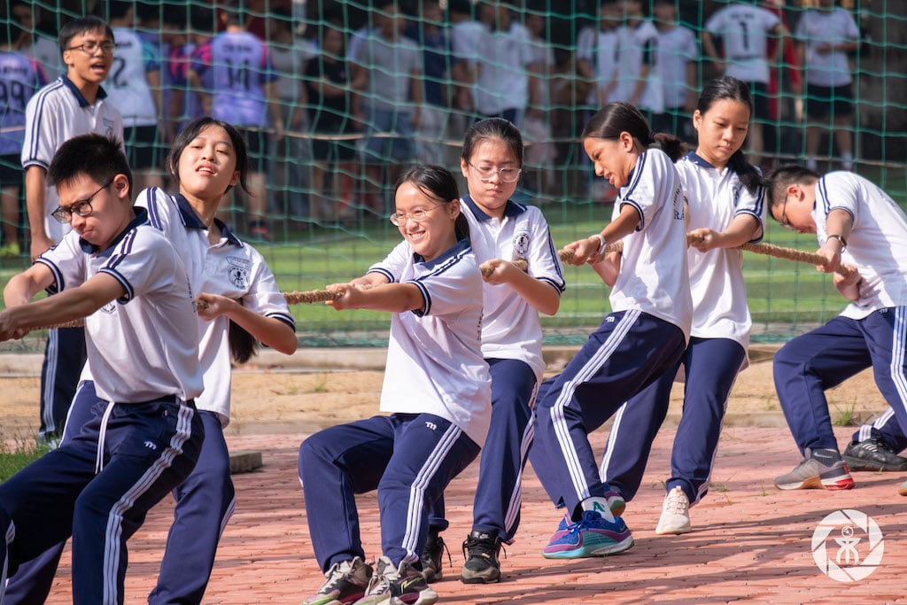 Gay cấn, hấp dẫn giải thể thao học sinh Trường THPT chuyên Trần Đại Nghĩa- Ảnh 6.
