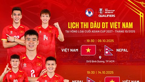 Aktueller Spielplan der vietnamesischen Mannschaft in der Qualifikation zum Asien-Pokal 2027