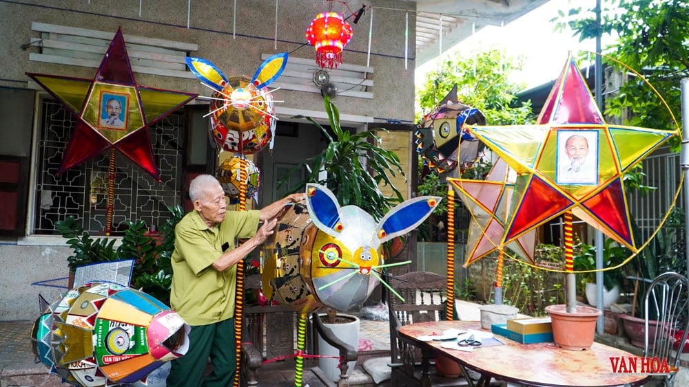 Der Kunsthandwerker bewahrt die kulturelle Seele in den Laternen zum Mittherbstfest – Foto 1