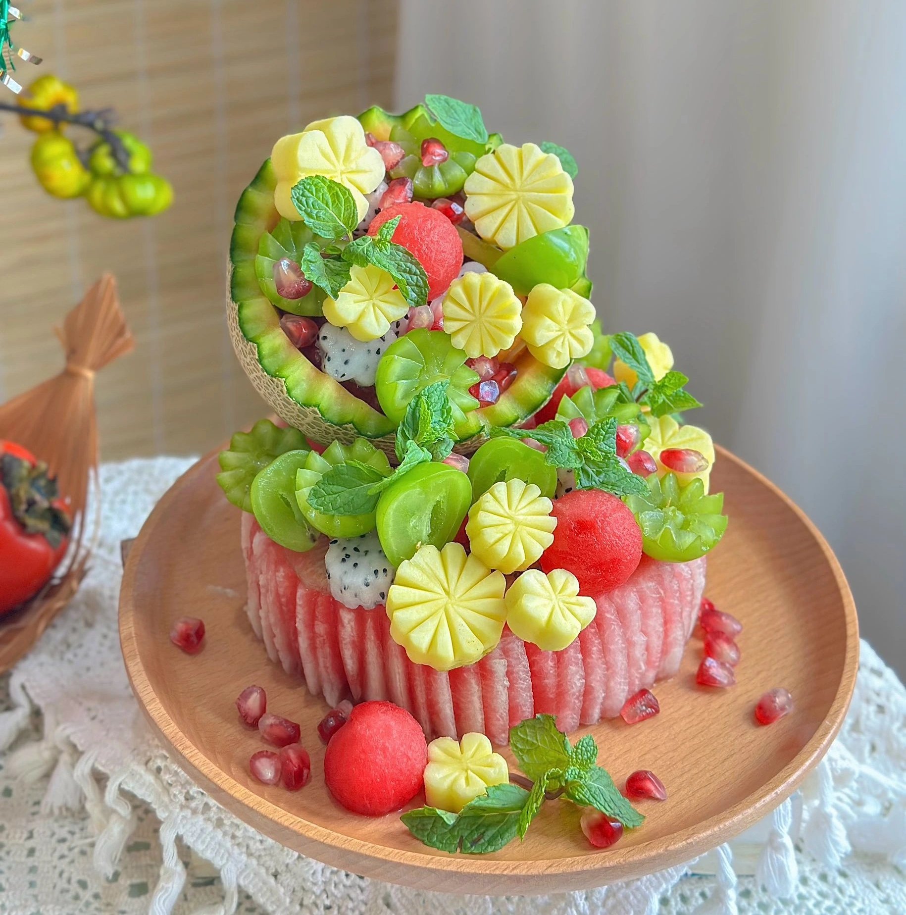 Good mother makes beautiful Mid-Autumn Festival tray, netizens enthusiastically ask for secret - Photo 4.