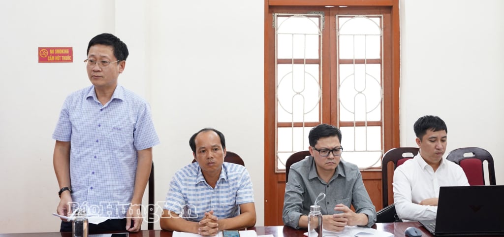 គណៈប្រតិភូមន្ទីរកសិកម្ម និងបរិស្ថានបានធ្វើការនៅឃុំ Xuan Truc។