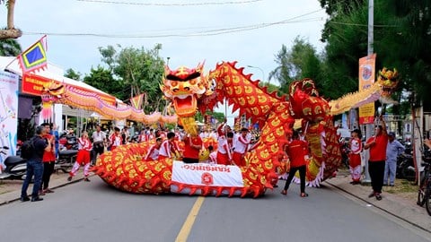 ນະຄອນ​ໂຮ່ຈີ​ມິນ: ເປີດ​ງານ​ບຸນ Nghinh Ong - Can Gio 2025