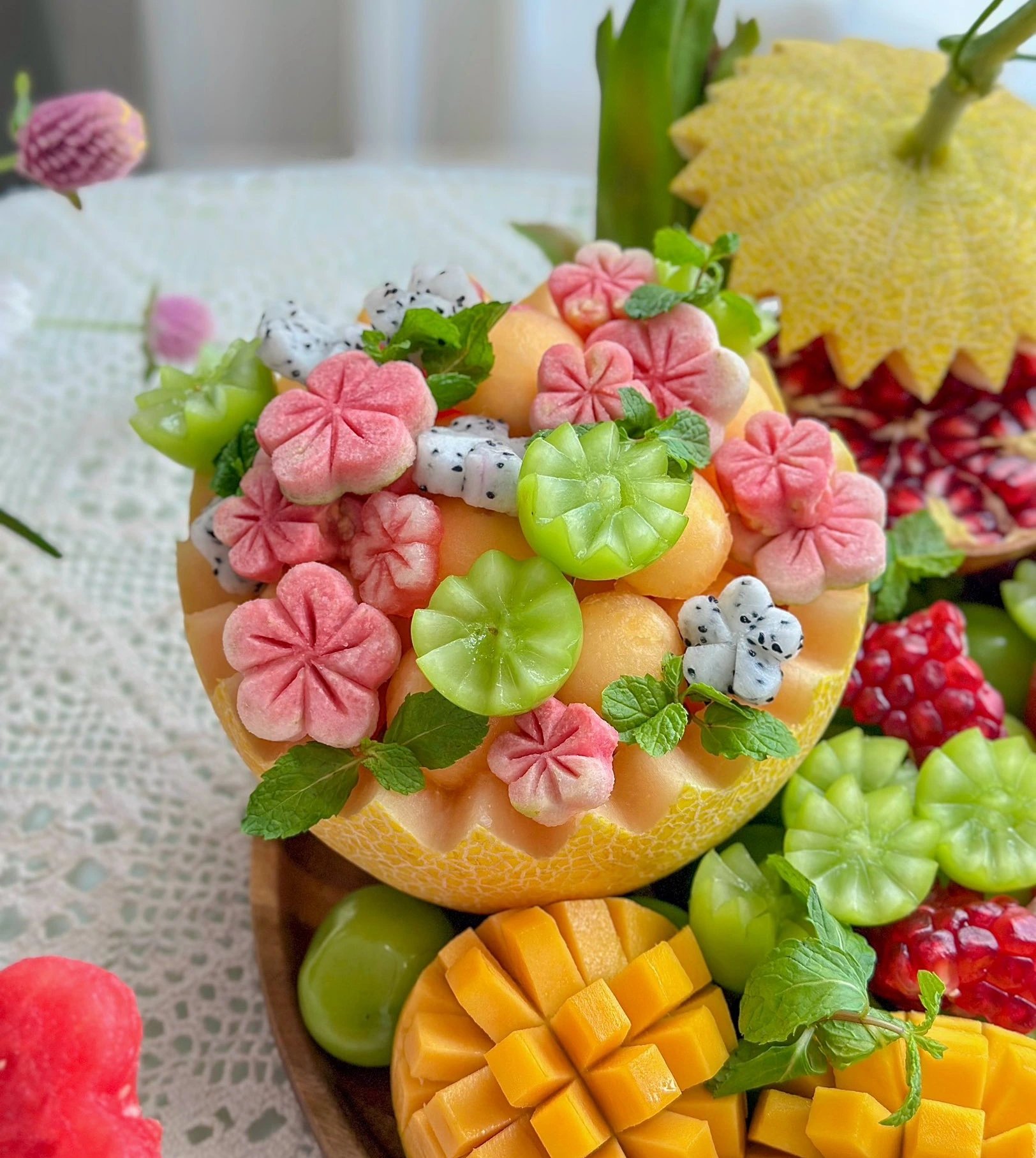 Good mother makes beautiful Mid-Autumn Festival tray, netizens enthusiastically ask for secret - Photo 5.