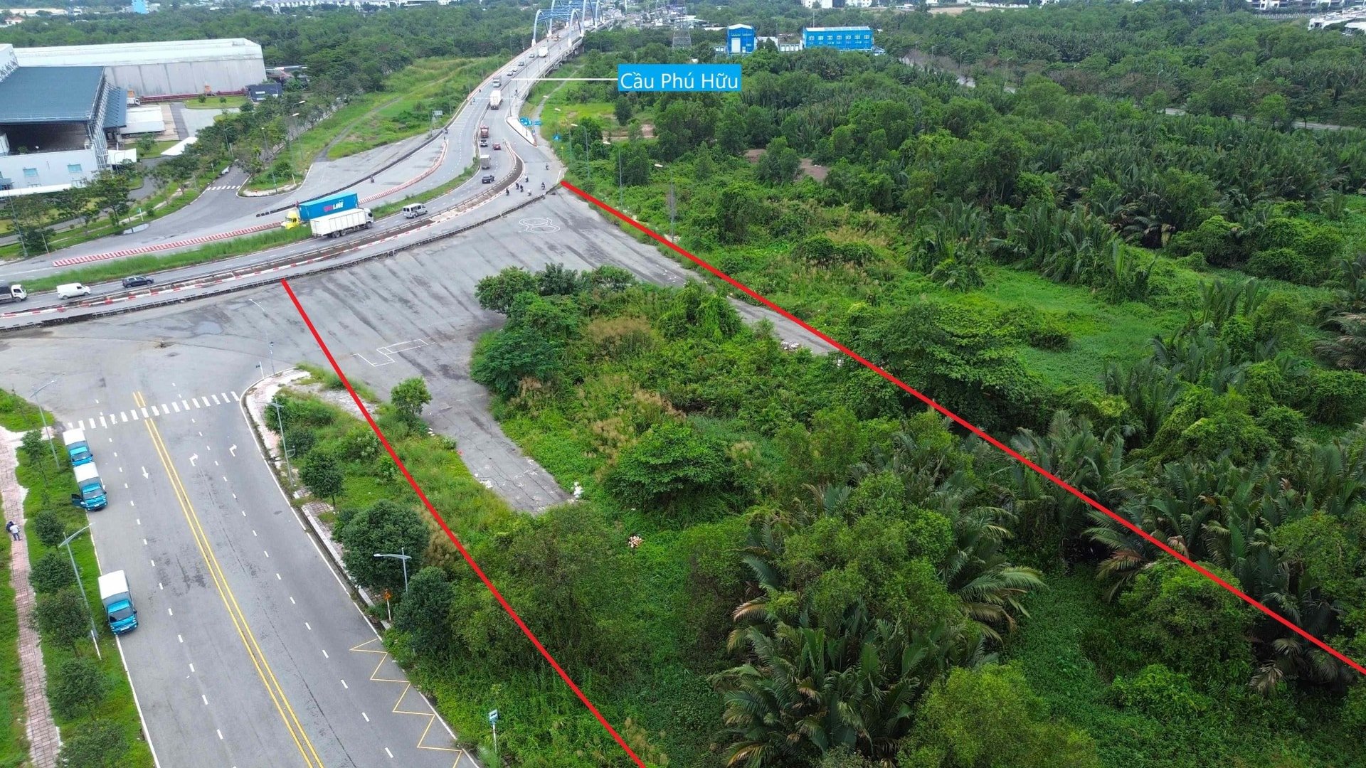 จุดเริ่มต้นของถนนวงแหวนรอบที่ 2 ช่วงที่ 1 ที่สะพานภูหู