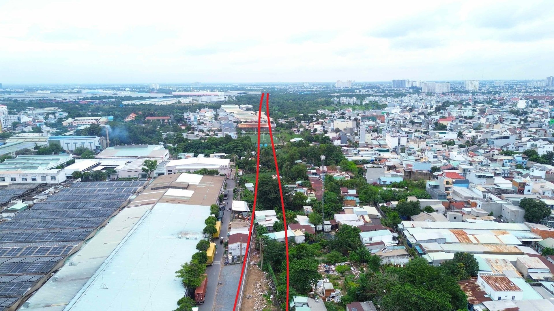 มาตราส่วนภาคตัดขวางโครงการถนนวงแหวนที่ 2