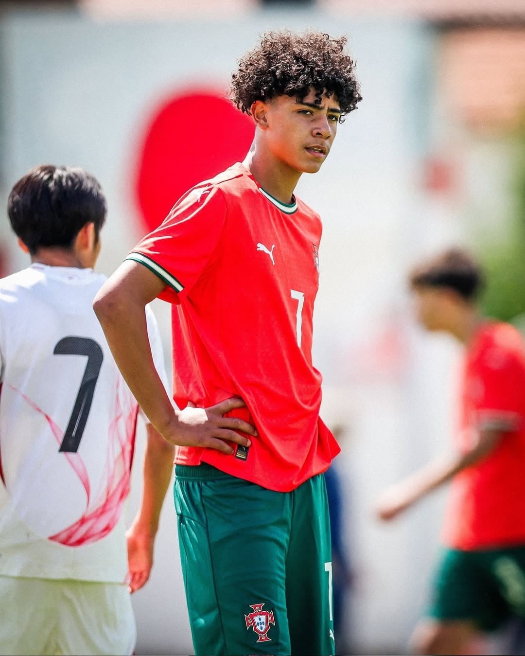 Ronaldo's son is getting closer to realizing his dream of playing football alongside his father.