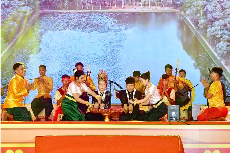 Muitas apresentações musicais utilizaram ilustrações para enriquecer o programa.