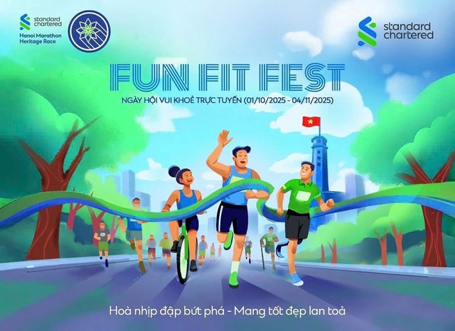 Wanneer Standard Chartered elke stap omzet in een reis van gemeenschapszin - Foto 3. Khi Standard Chartered biến mỗi bước chạy thành hành trình kết nối cộng đồng- Ảnh 3.