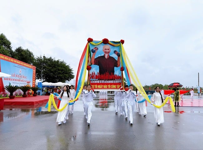 Đại hội thể dục thể thao phường Thanh Liệt lần thứ I, năm 2025- Ảnh 1. Đại hội thể dục thể thao phường Thanh Liệt lần thứ I, năm 2025- Ảnh 1.