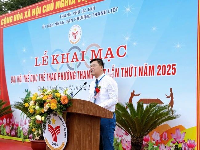 Đại hội thể dục thể thao phường Thanh Liệt lần thứ I, năm 2025- Ảnh 4. Đại hội thể dục thể thao phường Thanh Liệt lần thứ I, năm 2025- Ảnh 4.