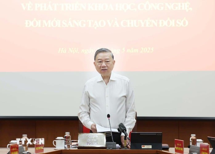 Tổng Bí thư Tô Lâm: Tháo gỡ khó khăn trong phát triển thành phố thông minh, khu công nghệ cao- Ảnh 2.