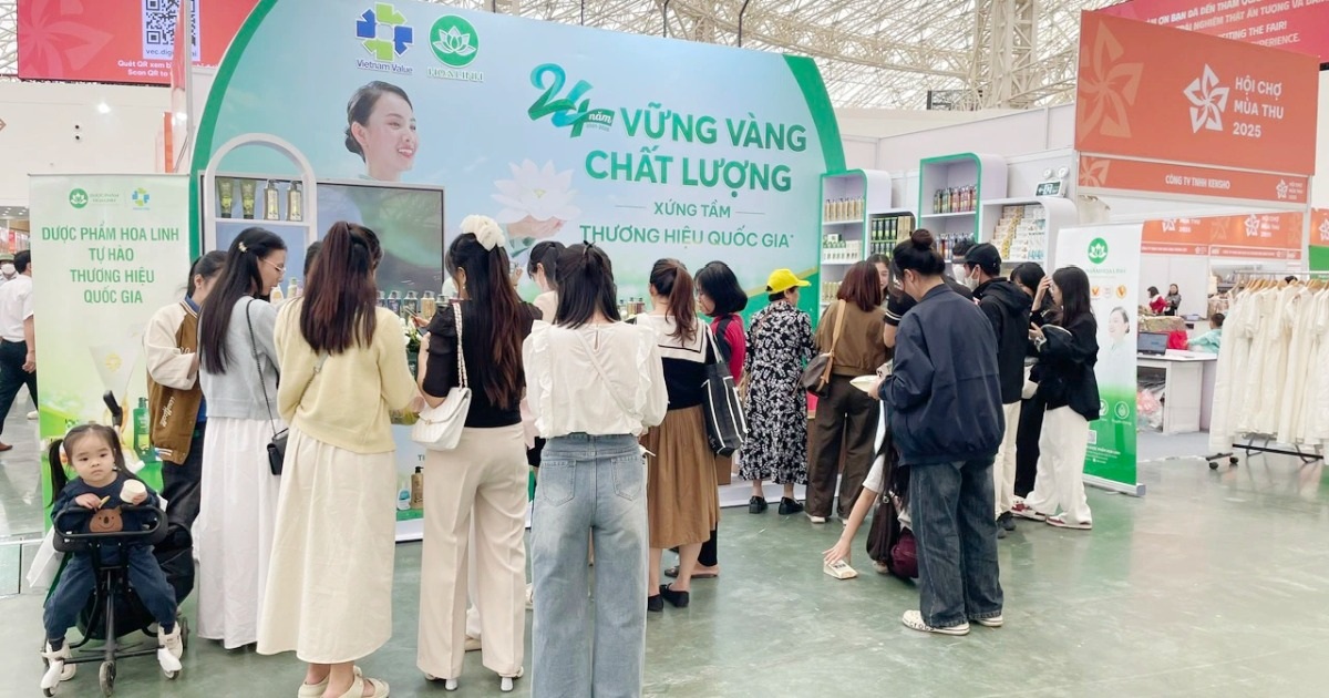 Dược phẩm Hoa Linh tham gia Hội chợ Mùa Thu 2025