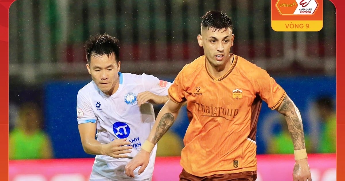 Bảng xếp hạng V-League mới nhất: CLB CAHN bám đuổi quyết liệt ngôi đầu, HAGL không còn chạm đáy